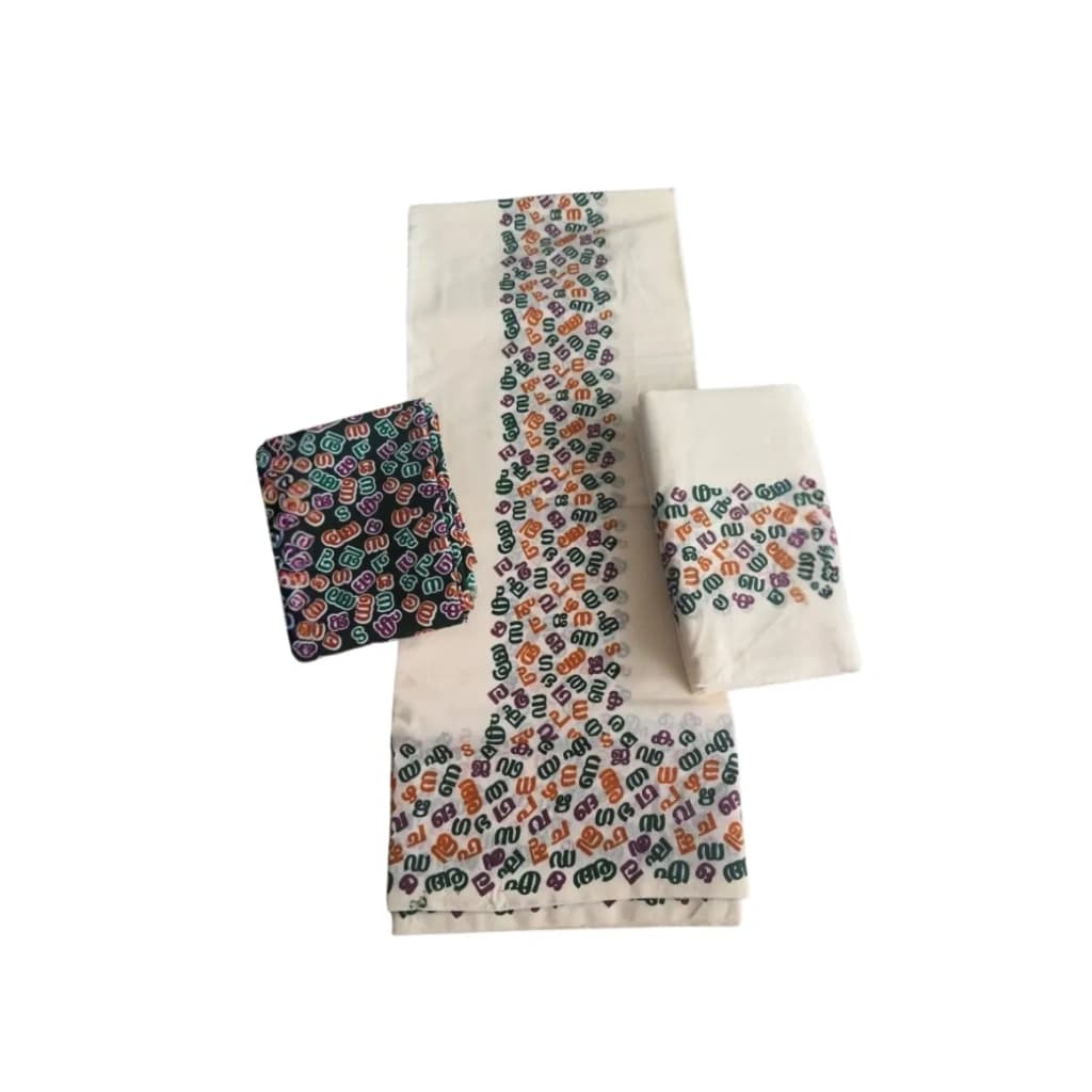 AKSHARAMALA SETTUMUND WITH BLOUSE