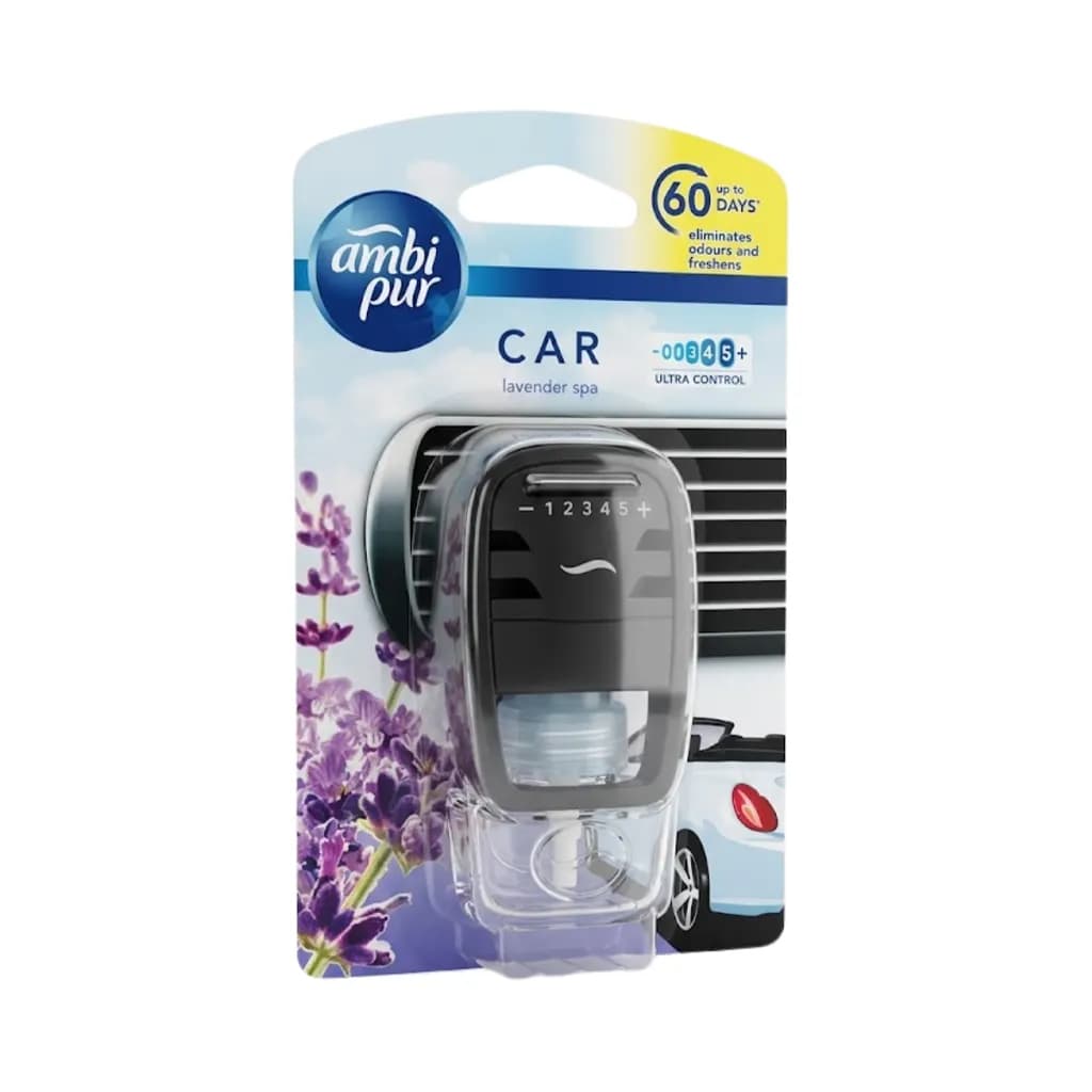 Ambi Pur Car Air Freshner Lavender Spa 7.5ml