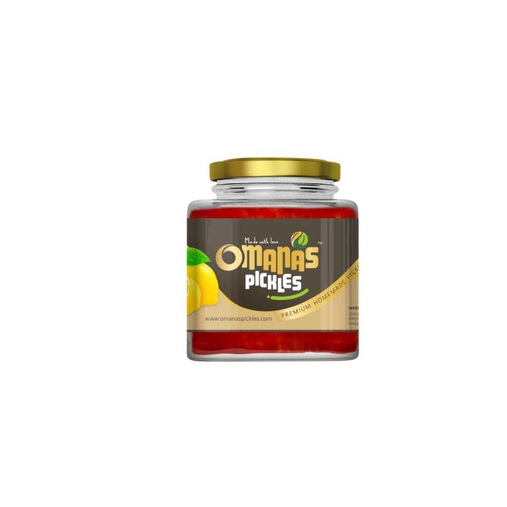 OMANAS PICKLES PREMIUM HOME MADE LEMON PICKLE 250G