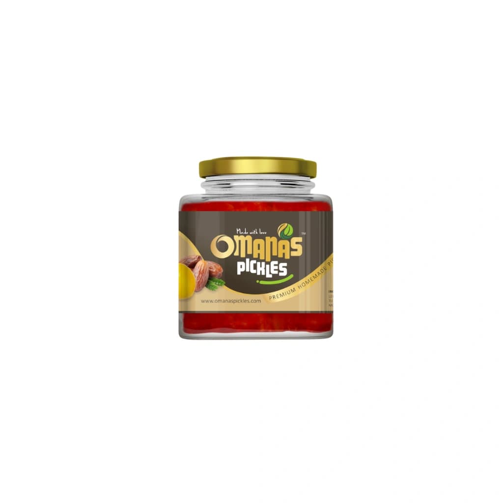 OMANAS PICKLES PREMIUM HOME MADE LEMON AND DATES PICKLE 250G