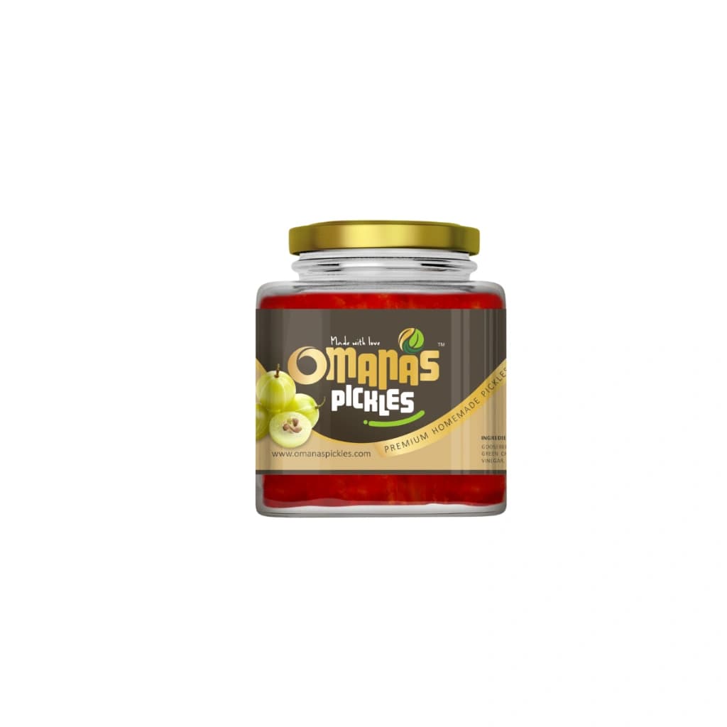 OMANAS PICKLES PREMIUM HOME MADE GOOSEBERRY PICKLE 250G