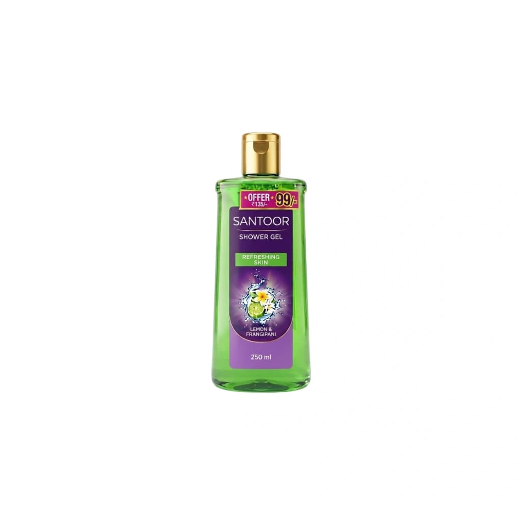 SANTOOR SHOWER GEL LEMON & FRANGIPANI 250 ML