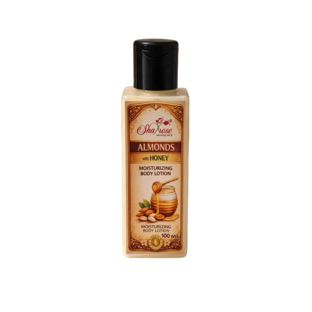 SHAFFROSE MOISTURIZING BODY LOTION ALMONDS WITH HONEY