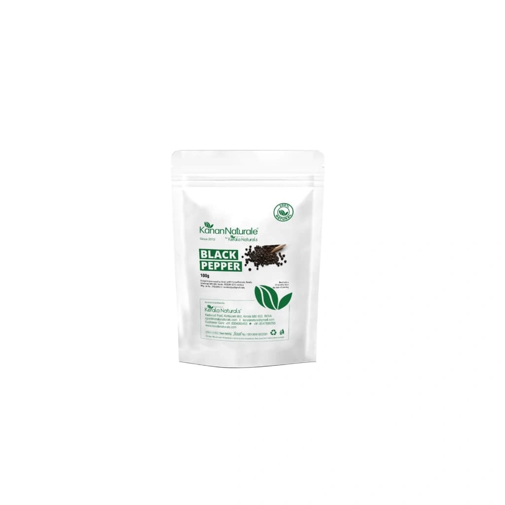 KERALA NATURALS BLACK PEPPER POWDER 100 GM