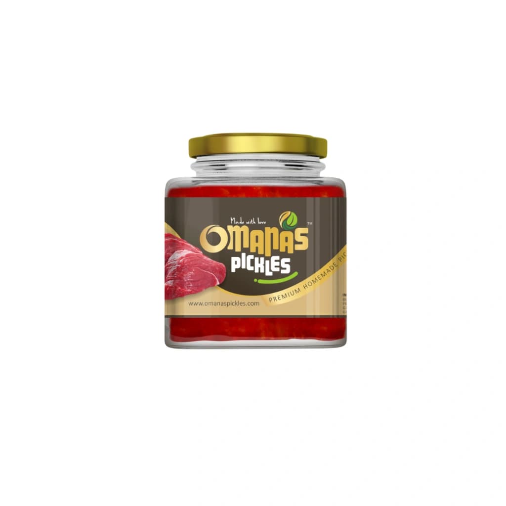 OMANAS PICKLES PREMIUM HOME MADE BUFFALO MEAT PICKLE 250G
