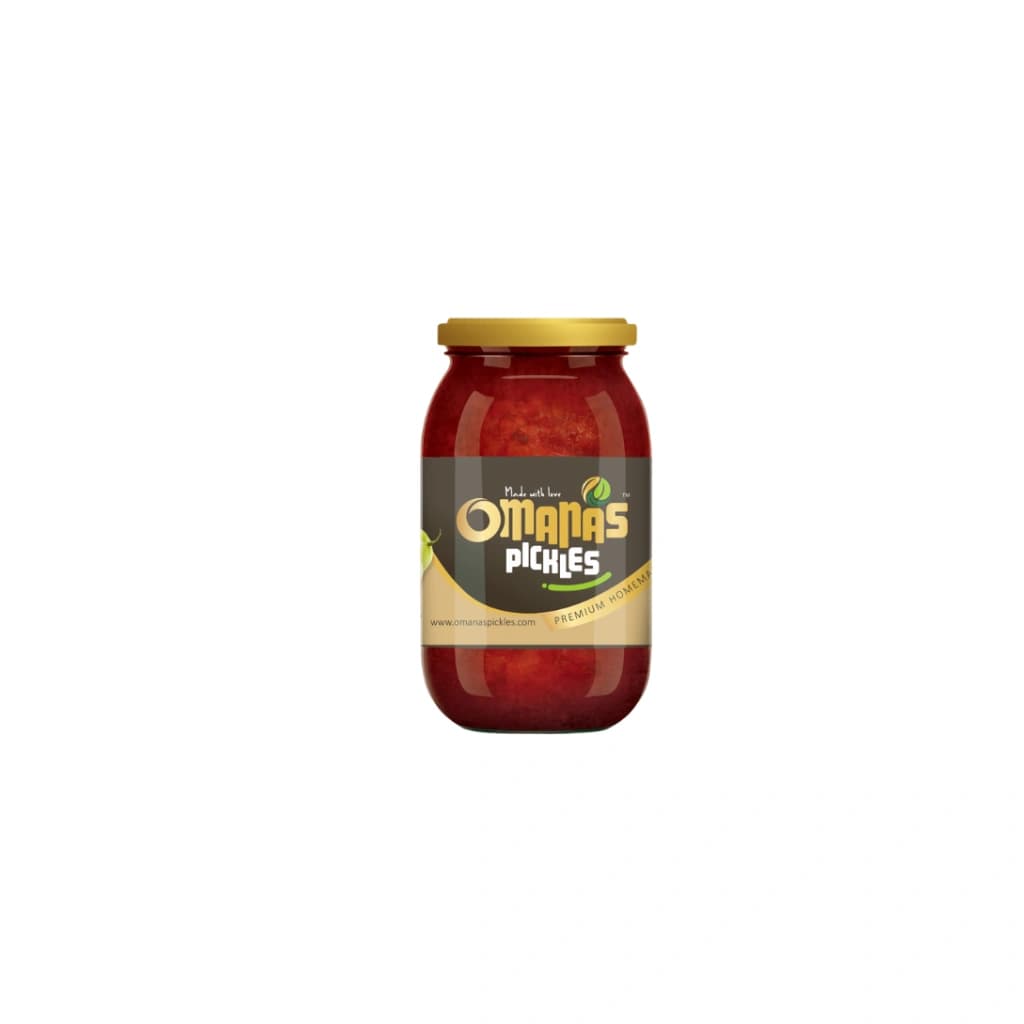 OMANAS PICKLES PREMIUM HOMEMADE GOOSEBERRY / AMLA PICKLE 400G
