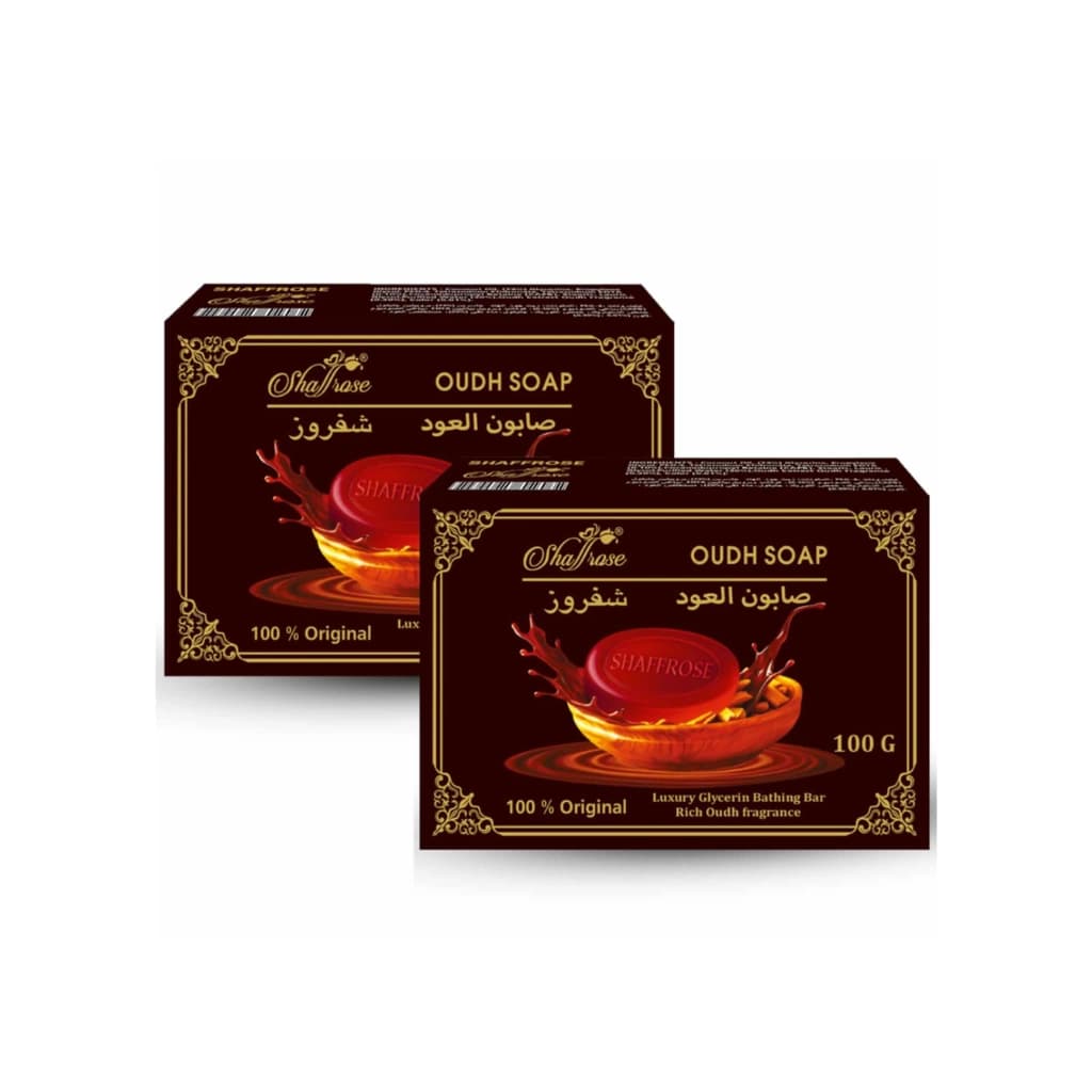 SHAFFROSE OUDH LUXURY SOAP PACK OF 2