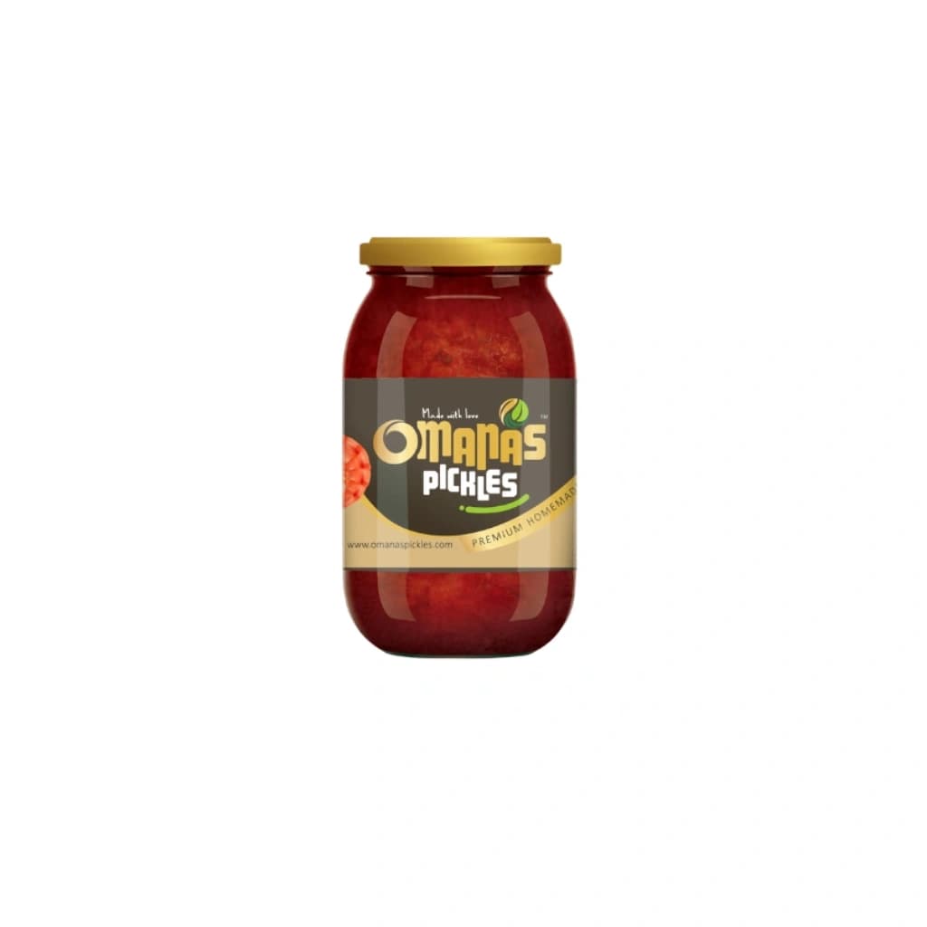 OMANAS PICKLES PREMIUM HOME MADE PRAWNS PICKLE 400 G