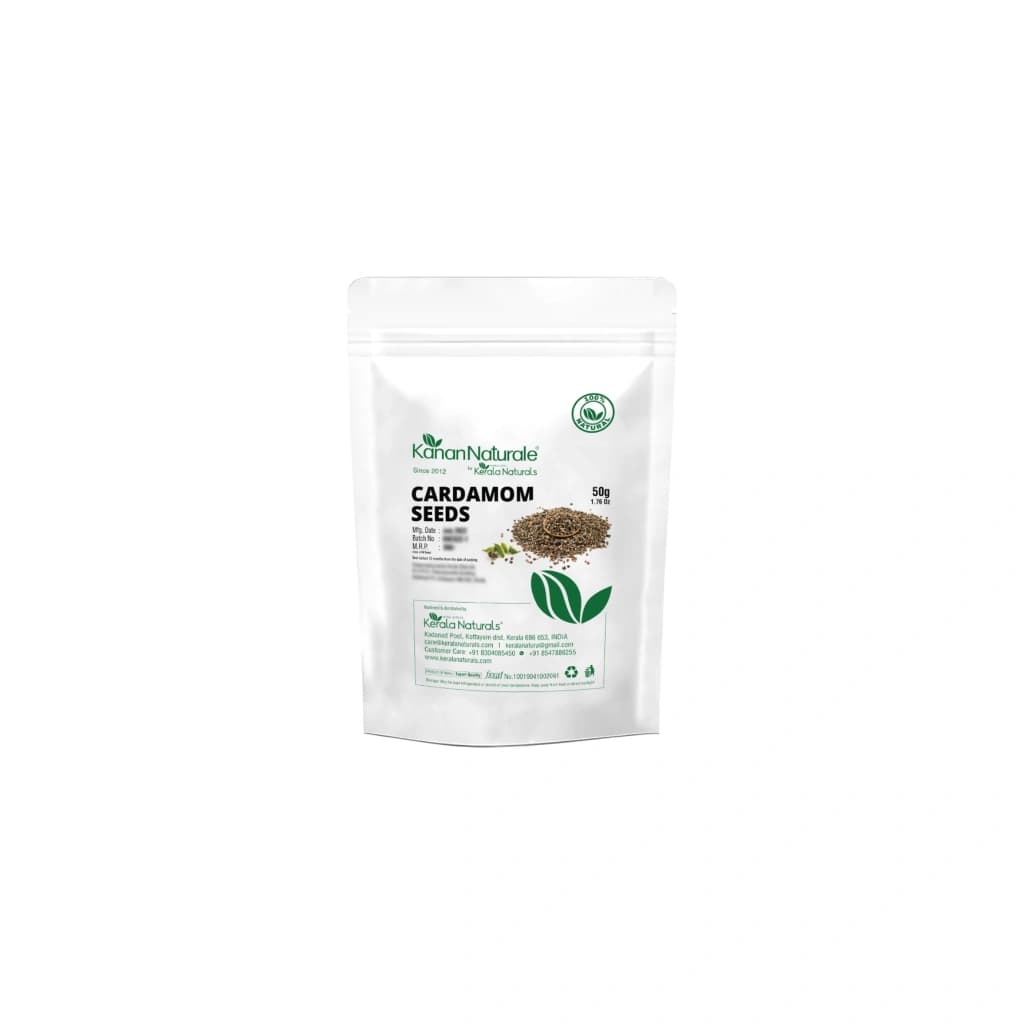 KERALA NATURALS CARDAMOM SEEDS 50 GM