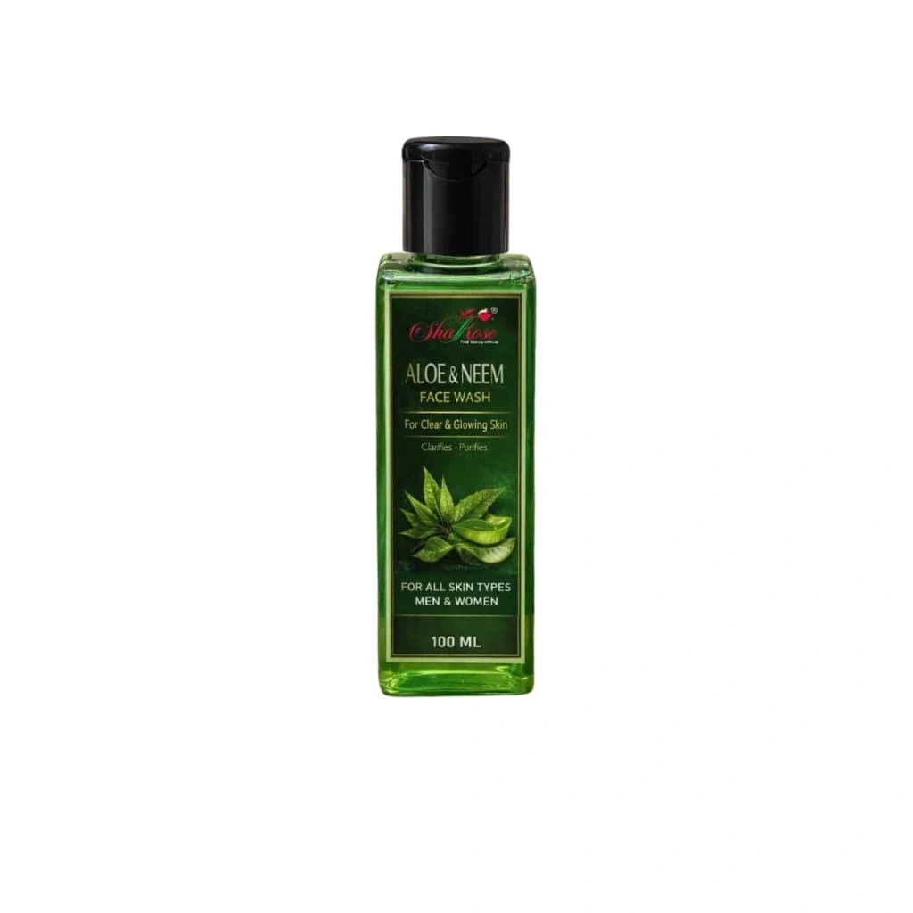 SHAFFROSE ALOE & NEEM FACE WASH 100 ML