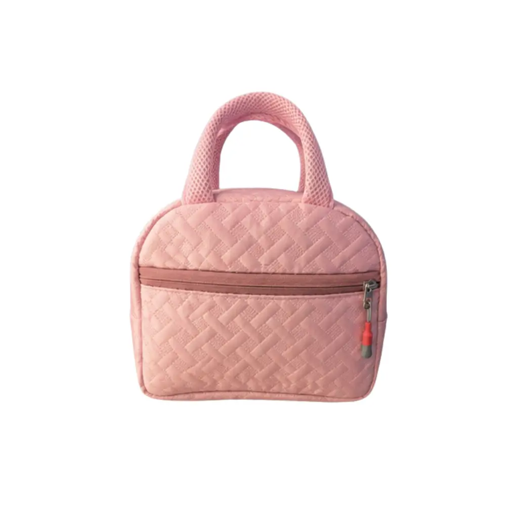 PREMIUM BABY PINK TIFFIN BOX POUCH