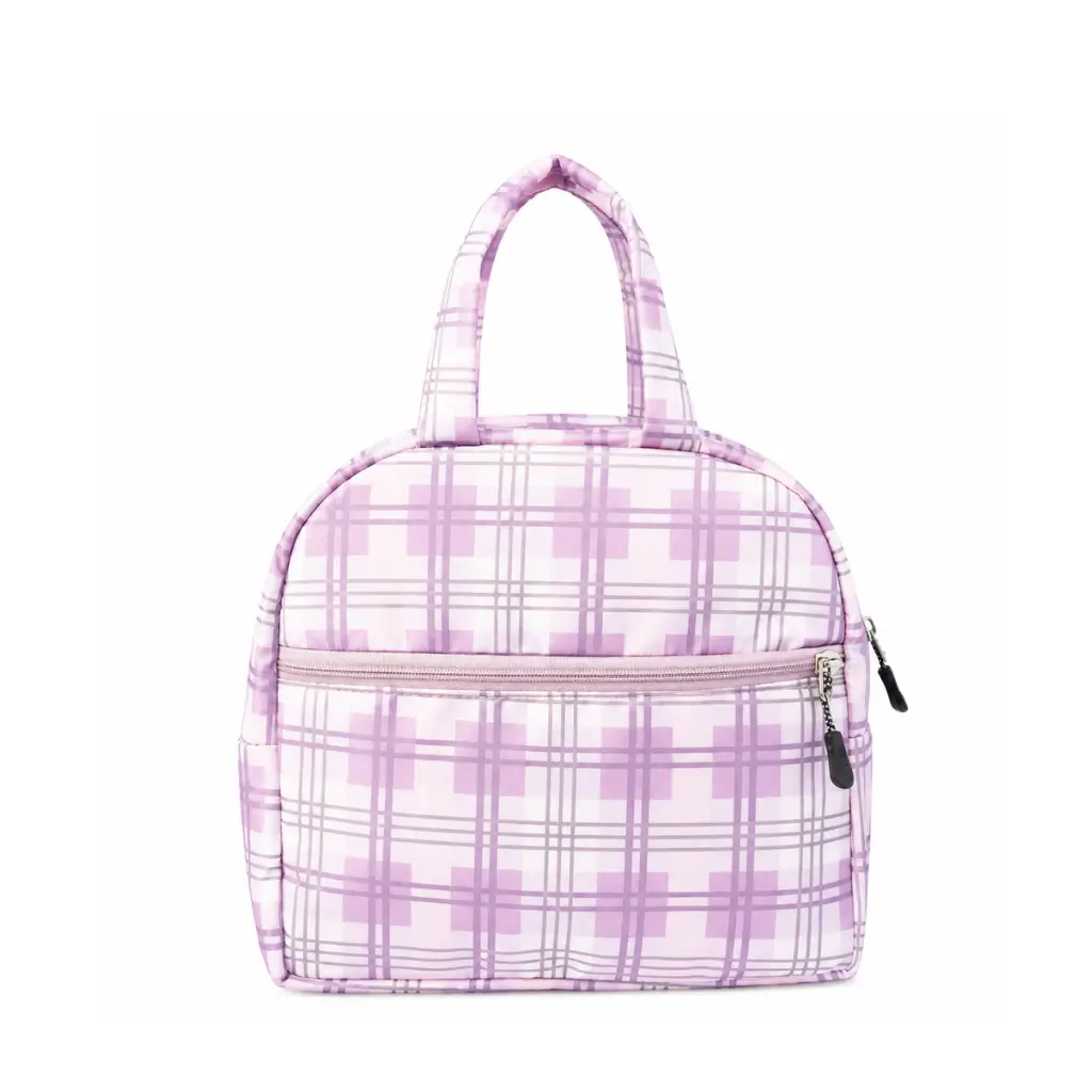 PRIMIUM LIGHT LAVENDER TIFFIN BOX POUCH