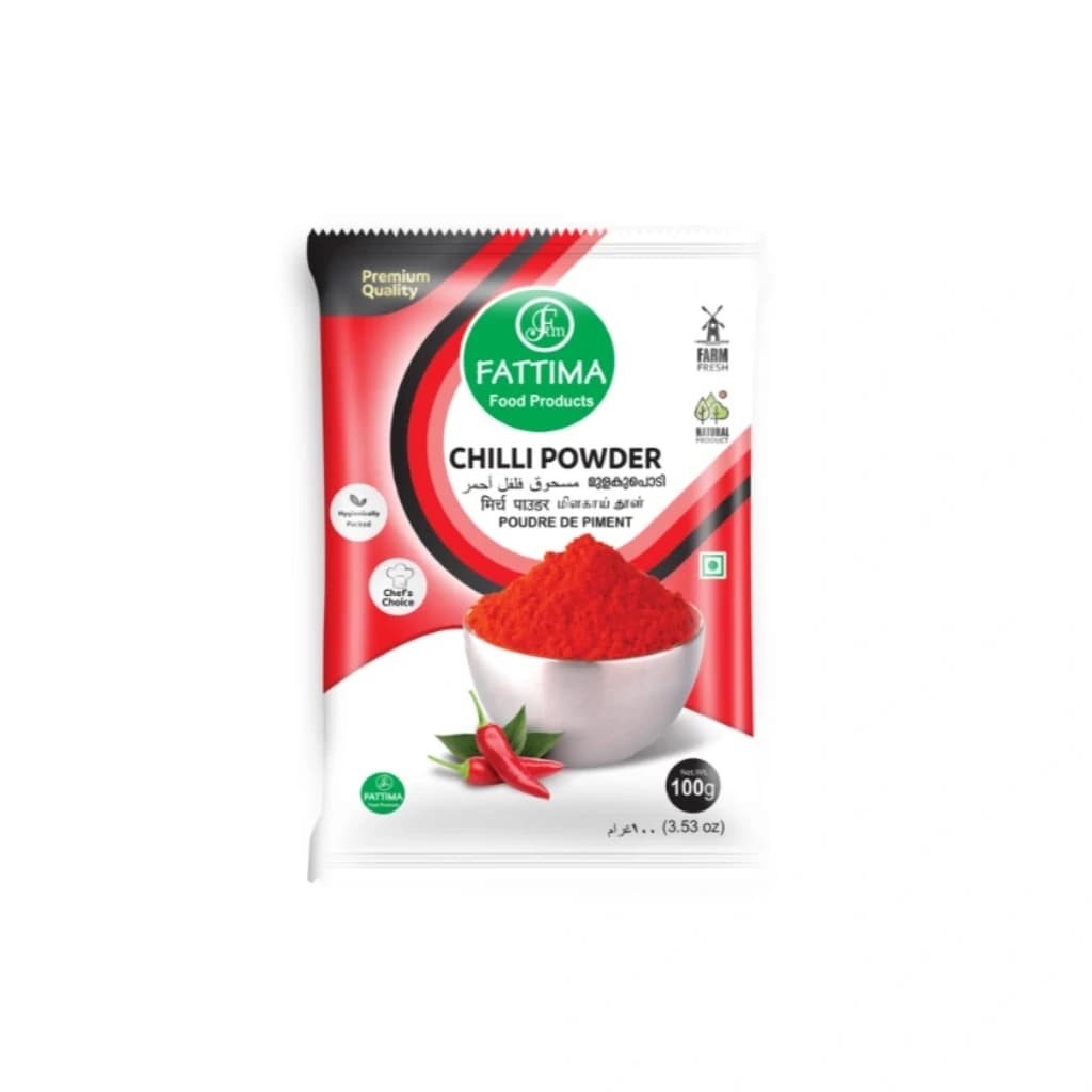 FATTIMA FOOD PRODUCTS - CHILLI POWDER 100G