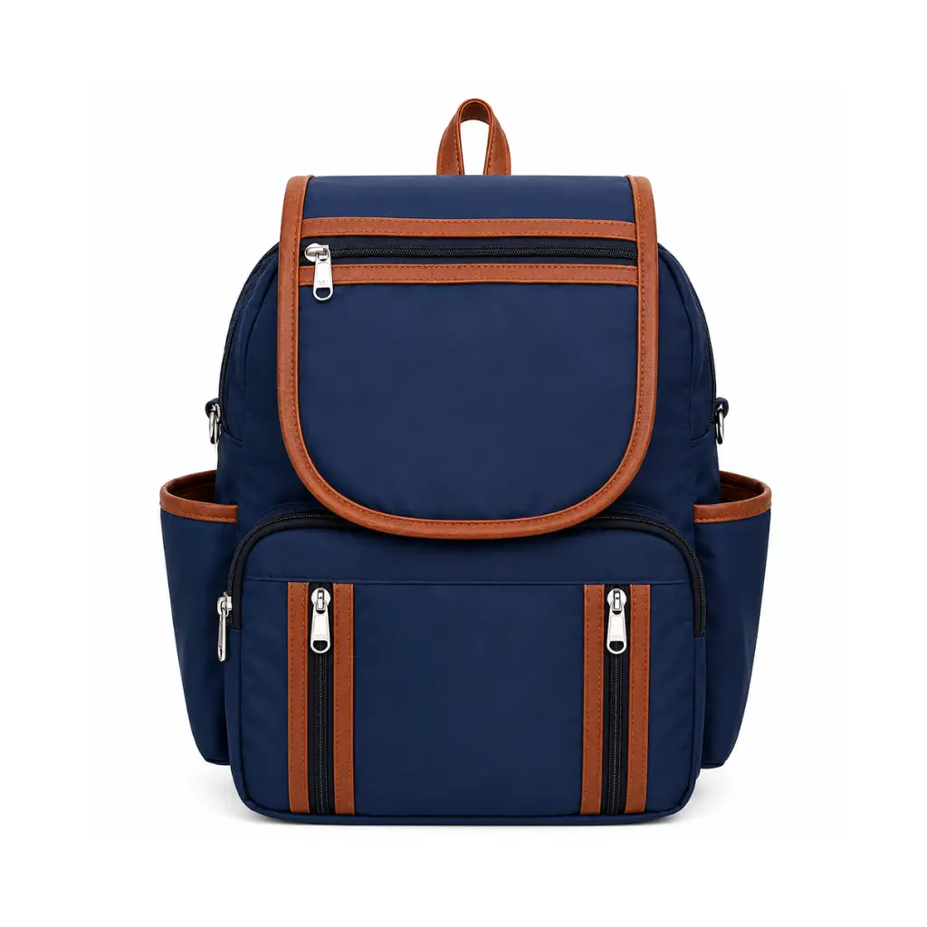 SPLASH NAVY BLUE MULTI POCKET LADIES BAG