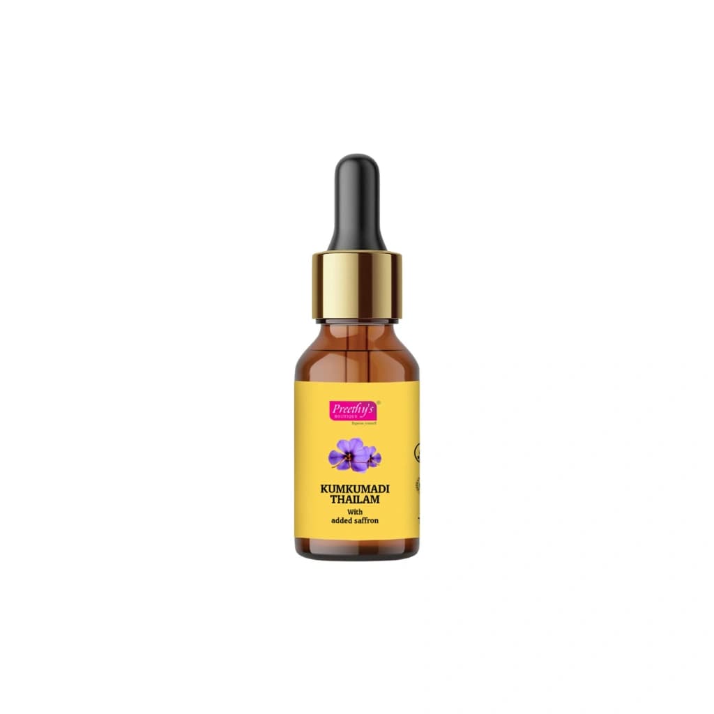 PREETHY'S BOUTIQUE KUMKUMADI THAILAM 15 ML