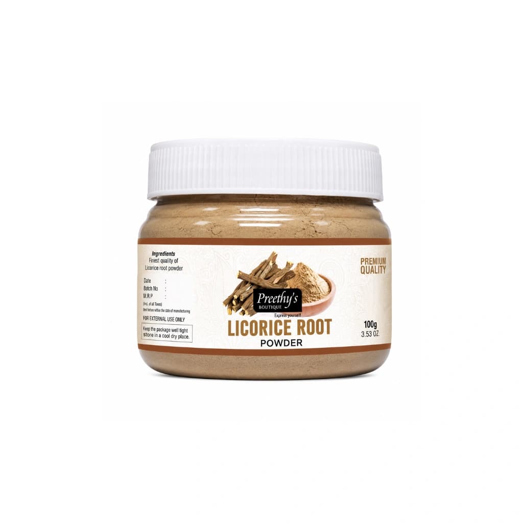 PREETHY'S BOUTIQUE LICORICE ROOT POWDER 100 GM