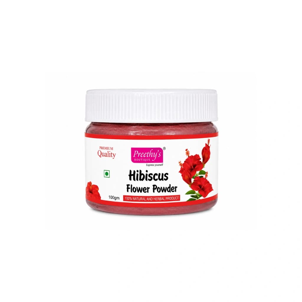 PREETHY'S BOUTIQUE HIBISCUS FLOWER POWDER 100 GM