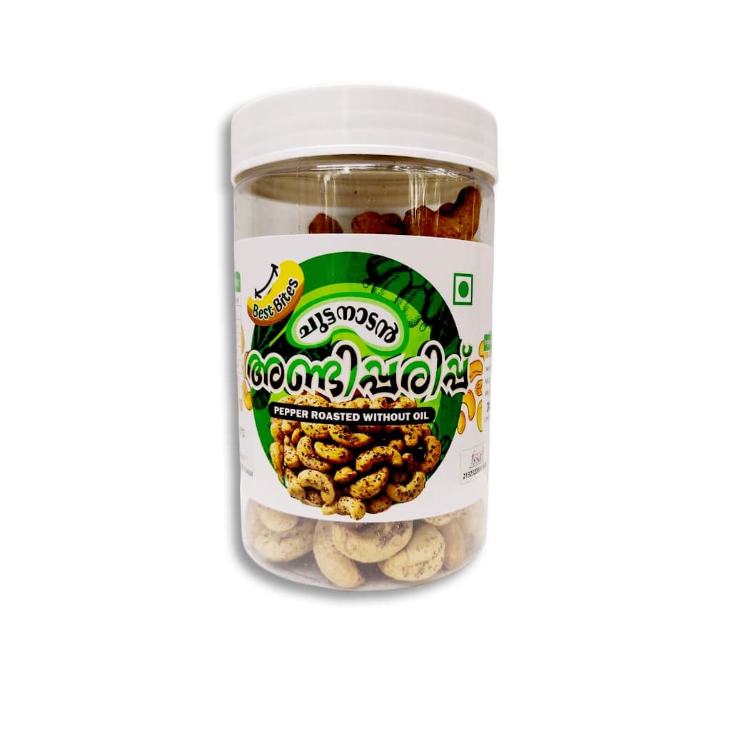 BEST BITES PEPPER ROASTED CASHEW WITHOUT OIL 200G