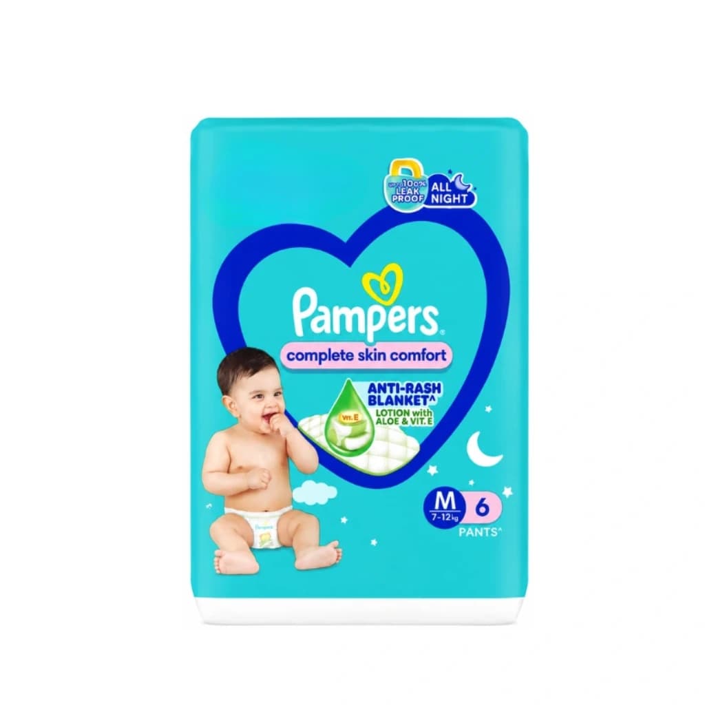 PAMPERS COMPLETE SKIN COMFORT M 7-12KG