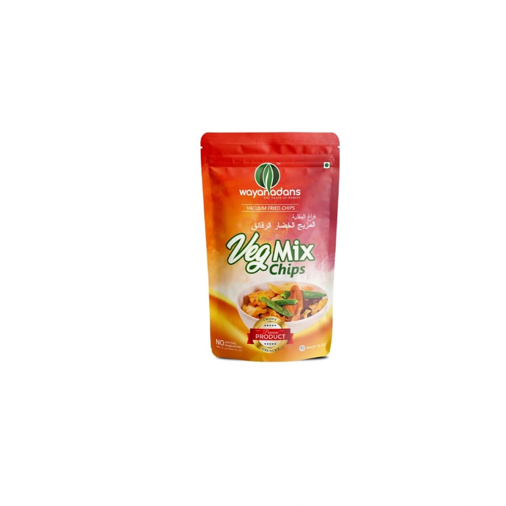 WAYANADANS - VACUUM FRIED VEG MIX CHIPS 30 GM (SET OF3)