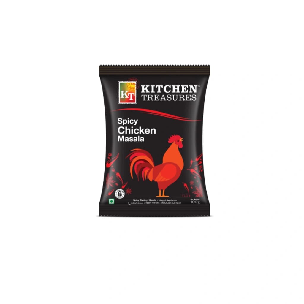 KITCHEN TREASURES SPICY CHICKEN MASALA 100GM