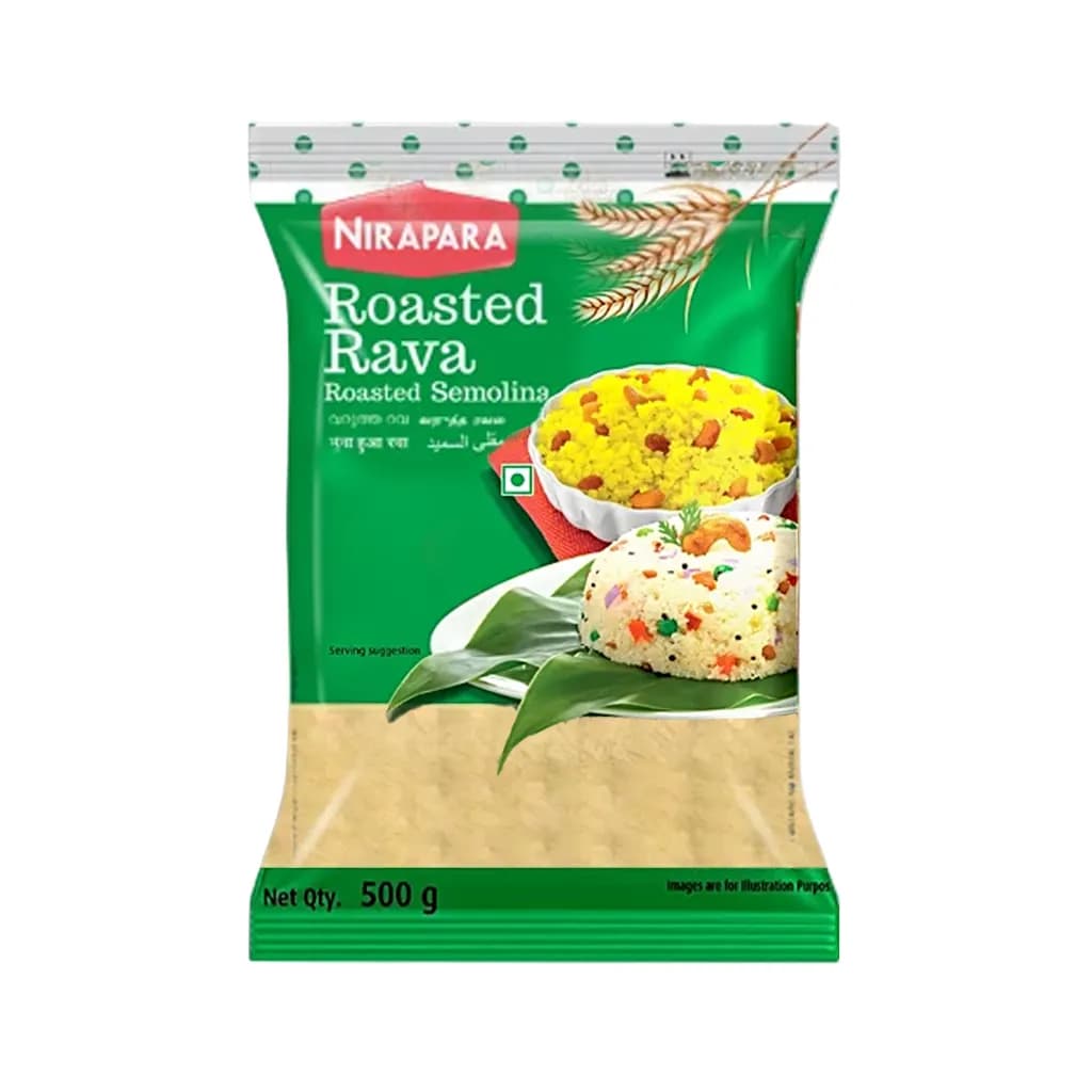 NIRAA ROASTED RAVA 500GM