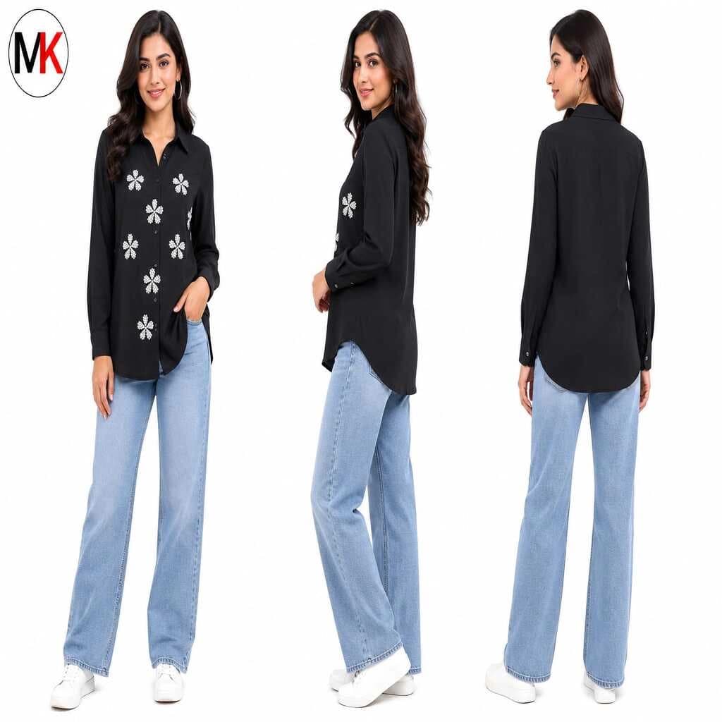 MK FABRICS - KOREAN STYLE WOMEN'S TOP