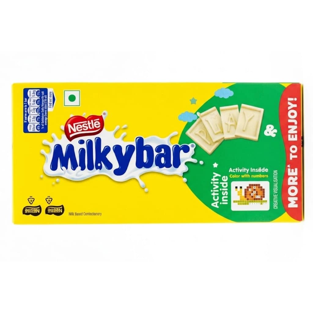 NESTLE MILKY BAR 79.2 GM PLAY AND LEARN ACTIVITY INSIDE