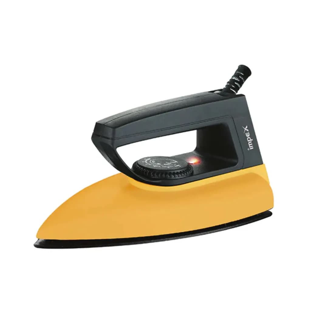 IMPEX ELECTRONIC IRON BOX SHOWY DX YELLOW BLACK 750 WATTS 2 YEAR WARRANTY