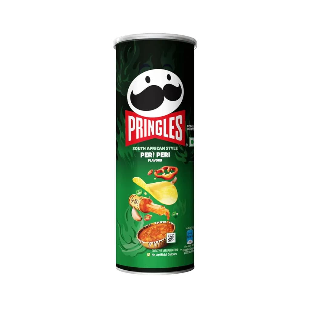 PRINGLES SOUTH AFRICAN STYLE PERI PERI POTATO CHIPS