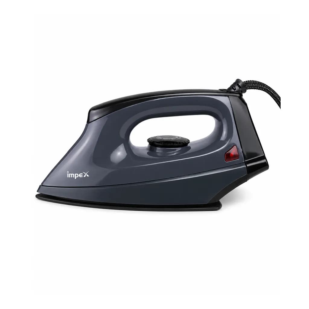 IMPEX MEDIUMWEIGHT IRON BOX IMPRESS GREY BLACK 1000 WATTS 2YEAR WARRANTY