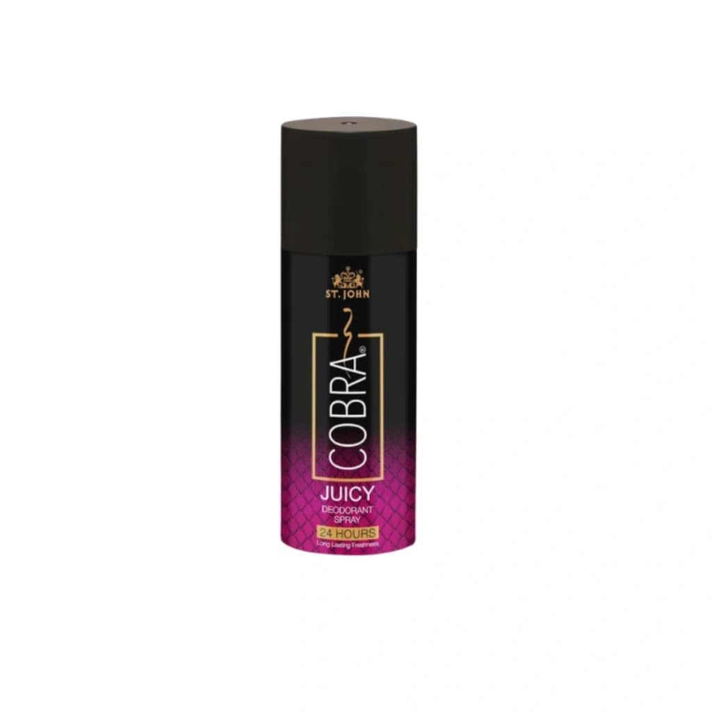 ST.JOHN COBRA DEODORANT SPRAY JUICY FOR MEN & WOMEN 150ML
