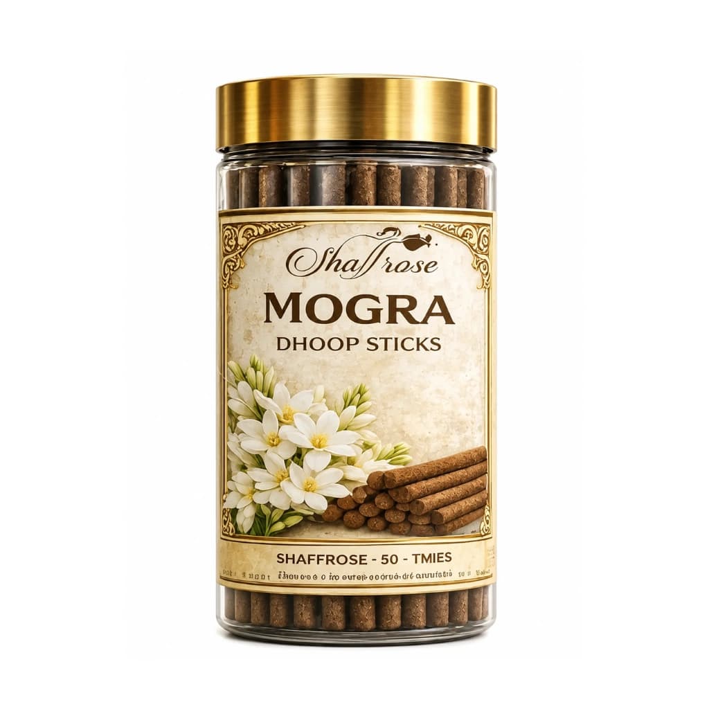 SHAFFROSE MOGRA PREMIUM DHOOP STICKS 100 GM