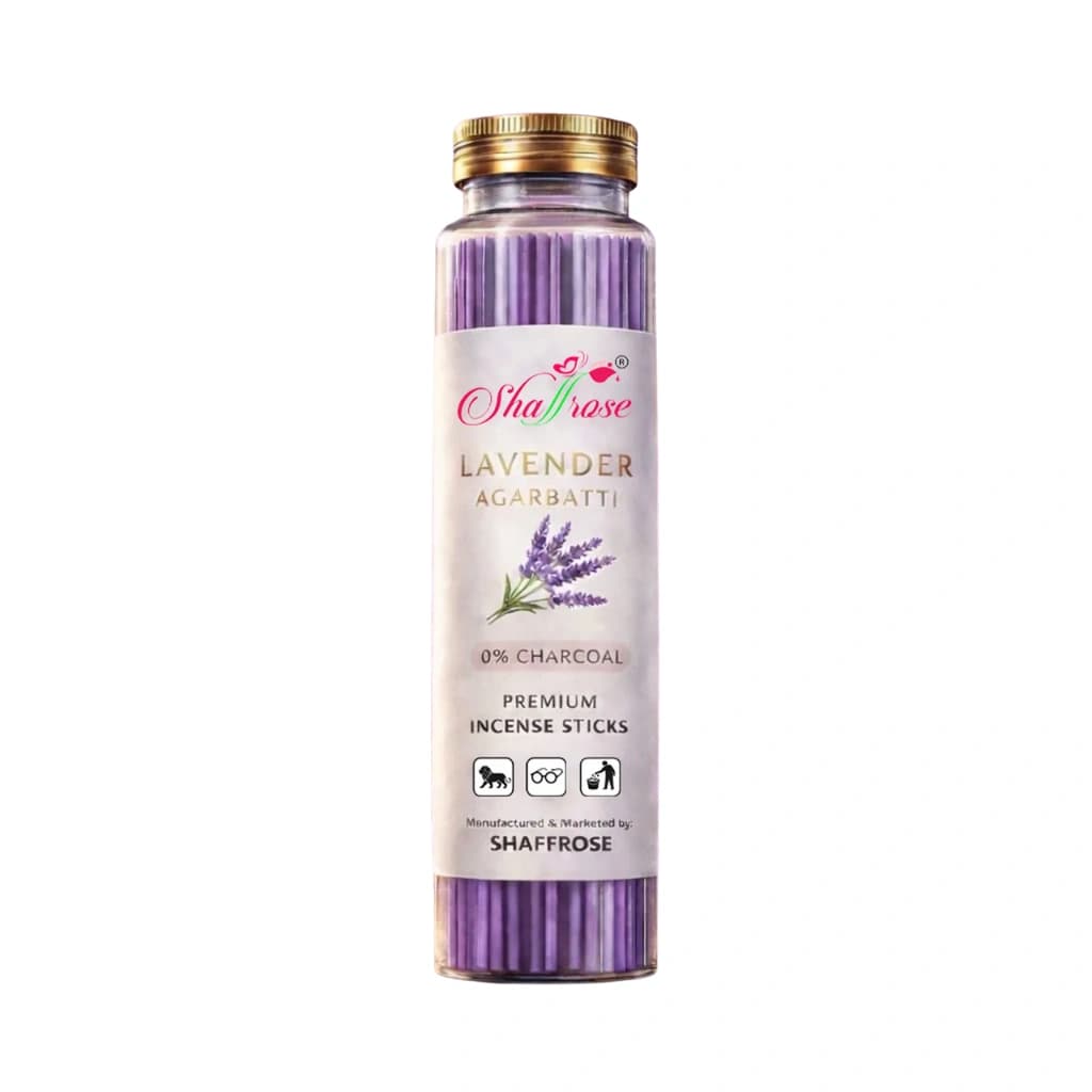 SHAFFROSE LAVENDER PREMIUM AGARBATTI 100 GM