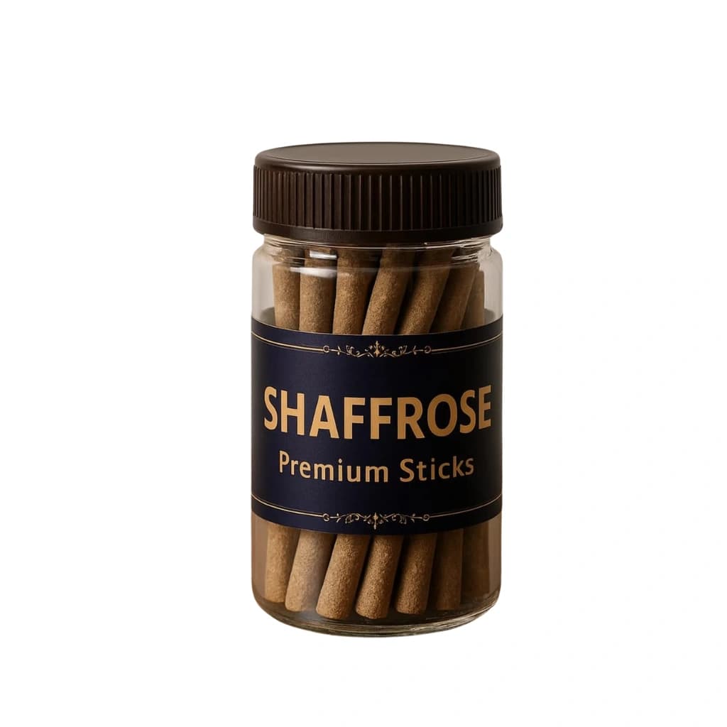 SHAFFROSE OUDH INCENSE STICKS 100 GM