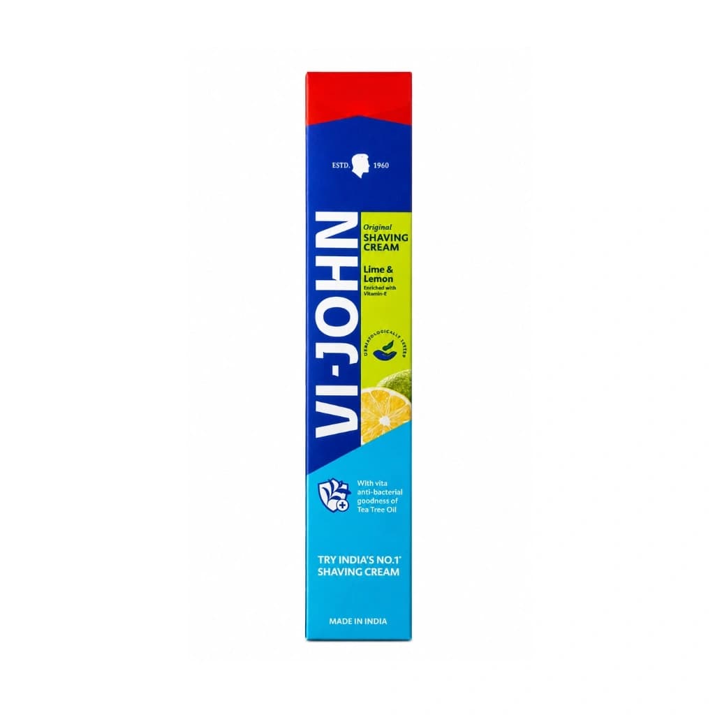 VI-JOHN Lime & Lemon Shaving Cream 30gm