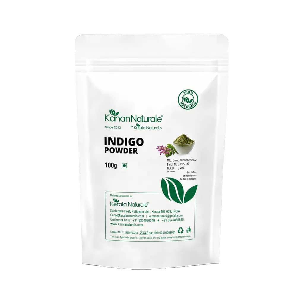 KERALA NATURALS - INDIGO LEAF POWDER 100G
