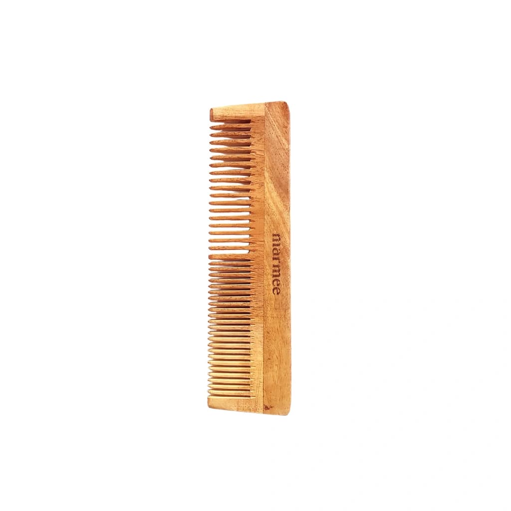 MARMEE OIL TREATED NEEM COMB WITH DUAL TEETH
