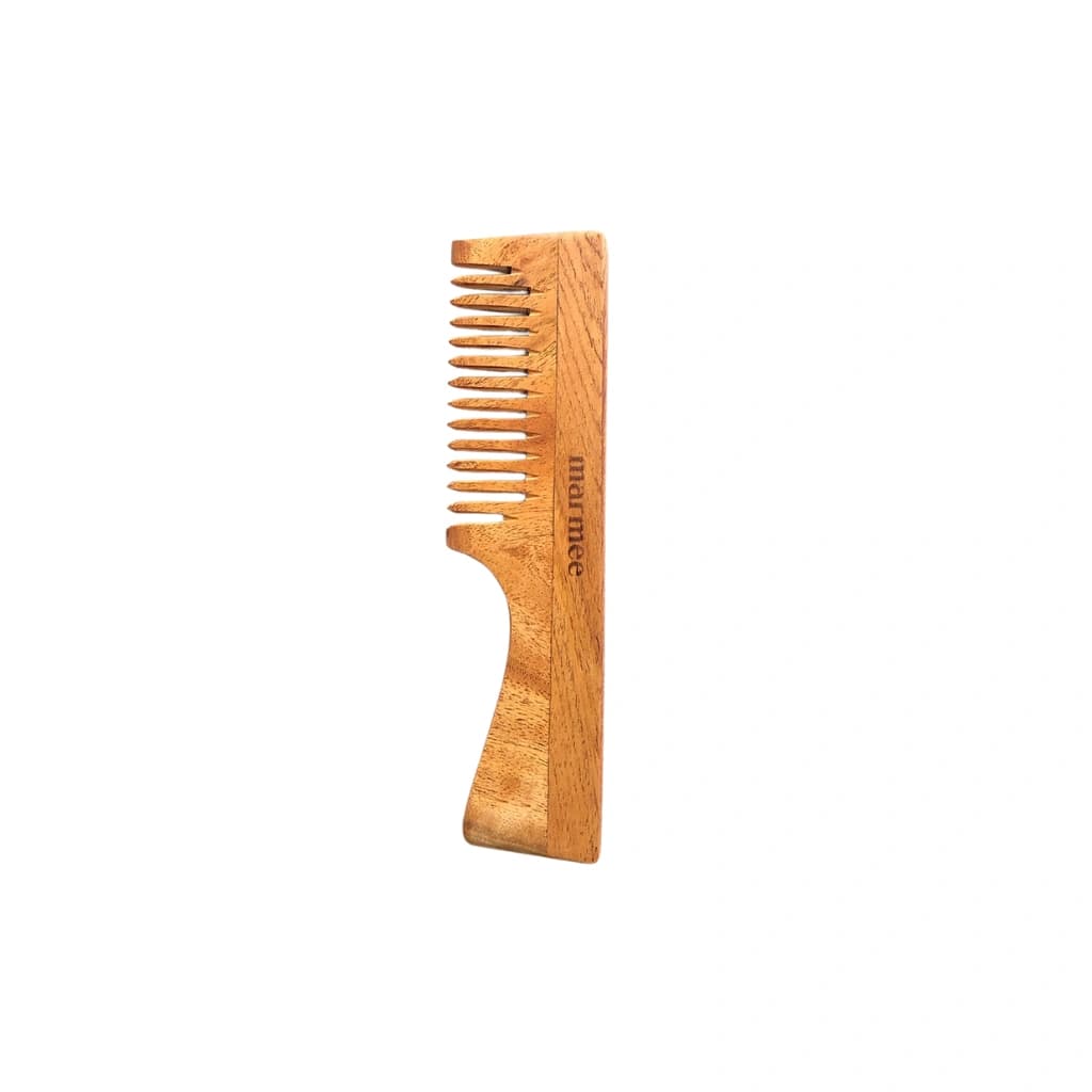 MARMEE OIL TREATED NEEM COMB WITH HANDLE