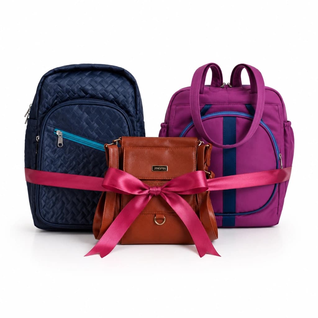 Combo Offer Ladies Backpack, Handbag, Sidebag