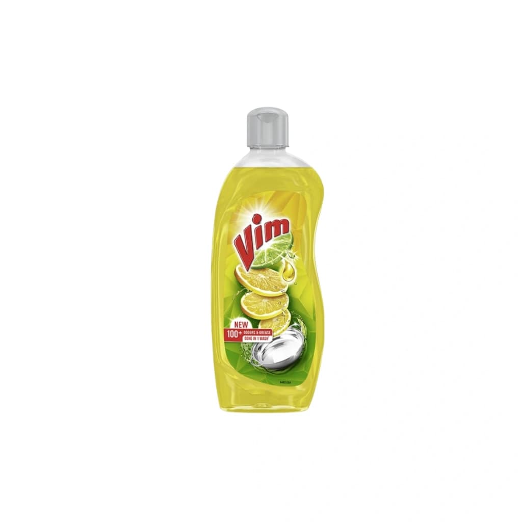 VIM DISHWASH LIQUID GEL LEMON 500ML BOTTLE
