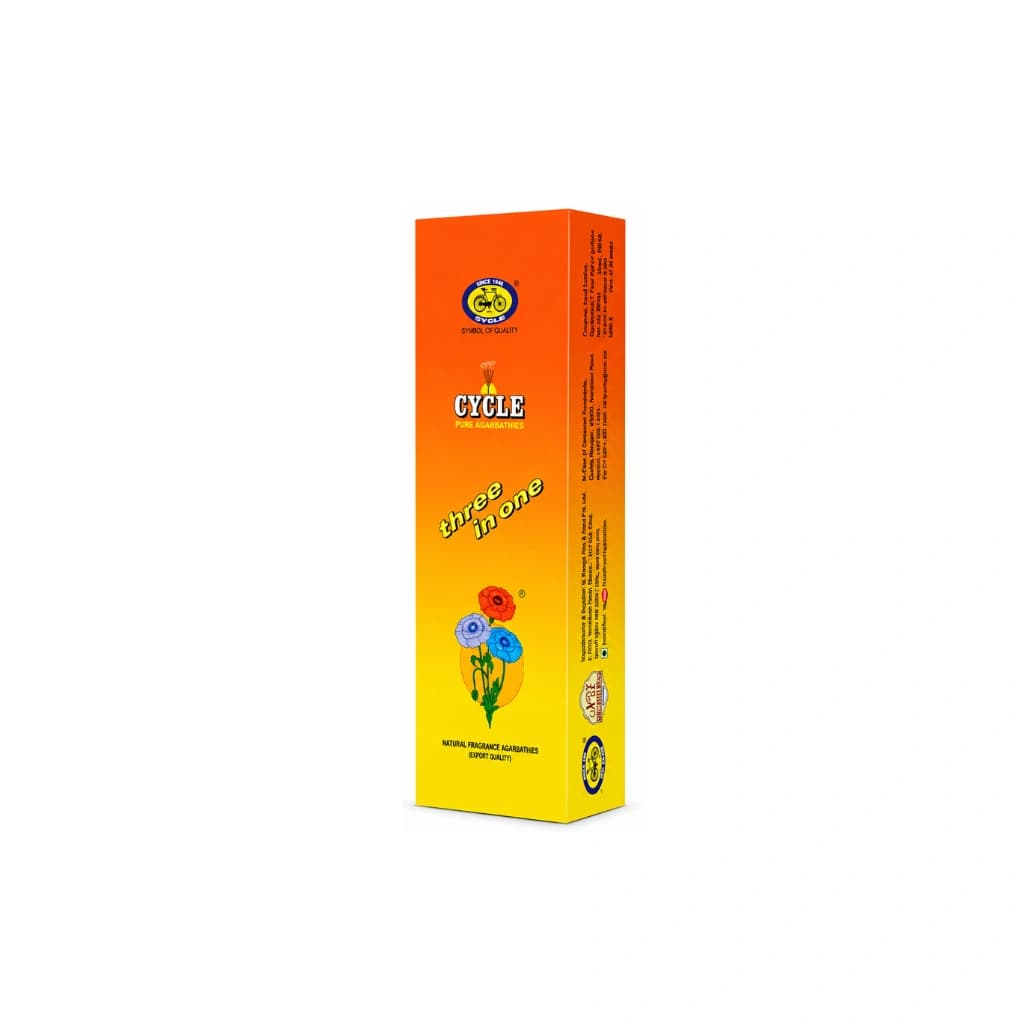 CYCLE THREE IN ONE PURE AGARBATHI 10 NOS