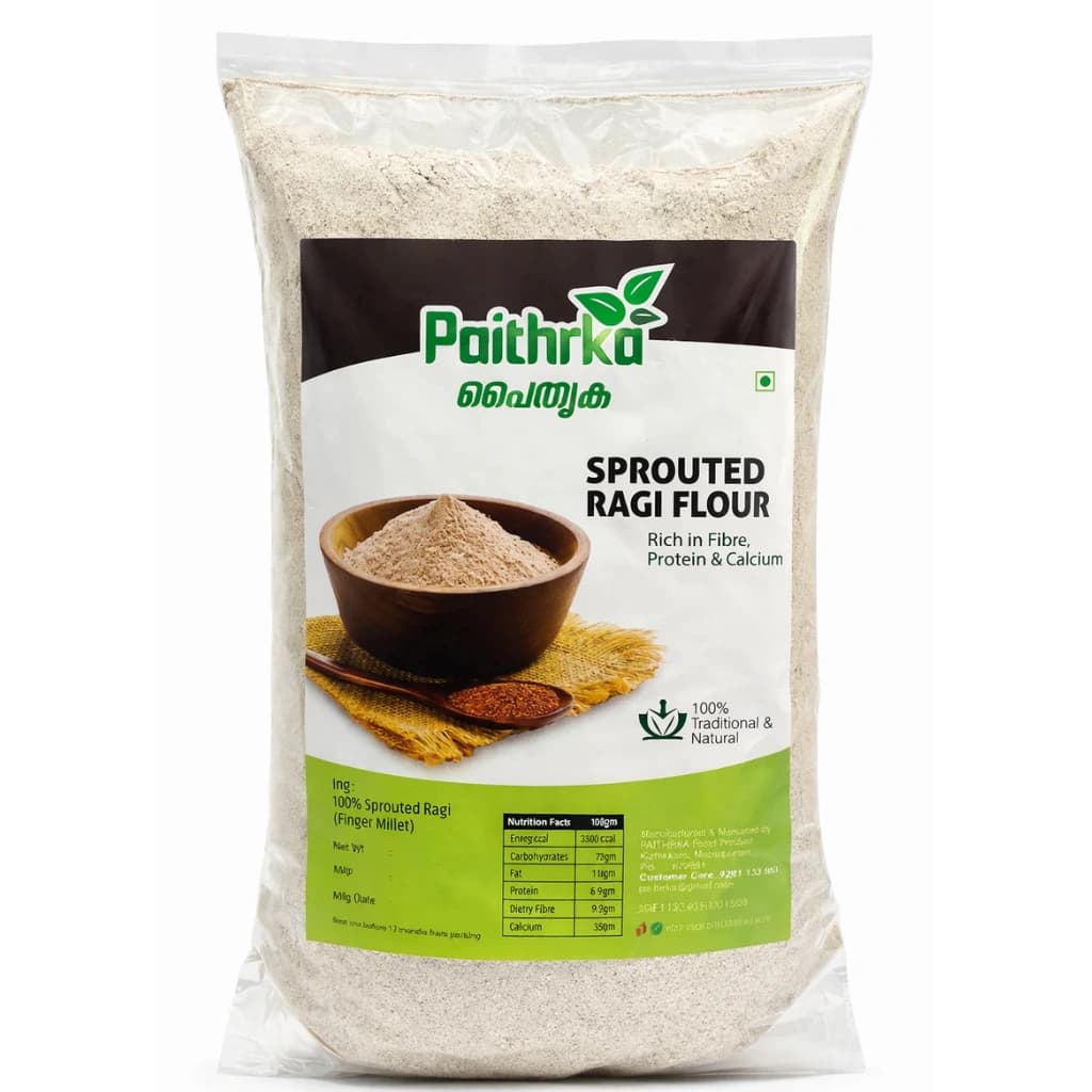 Paithrka Sprouted Ragi Flour 500gm