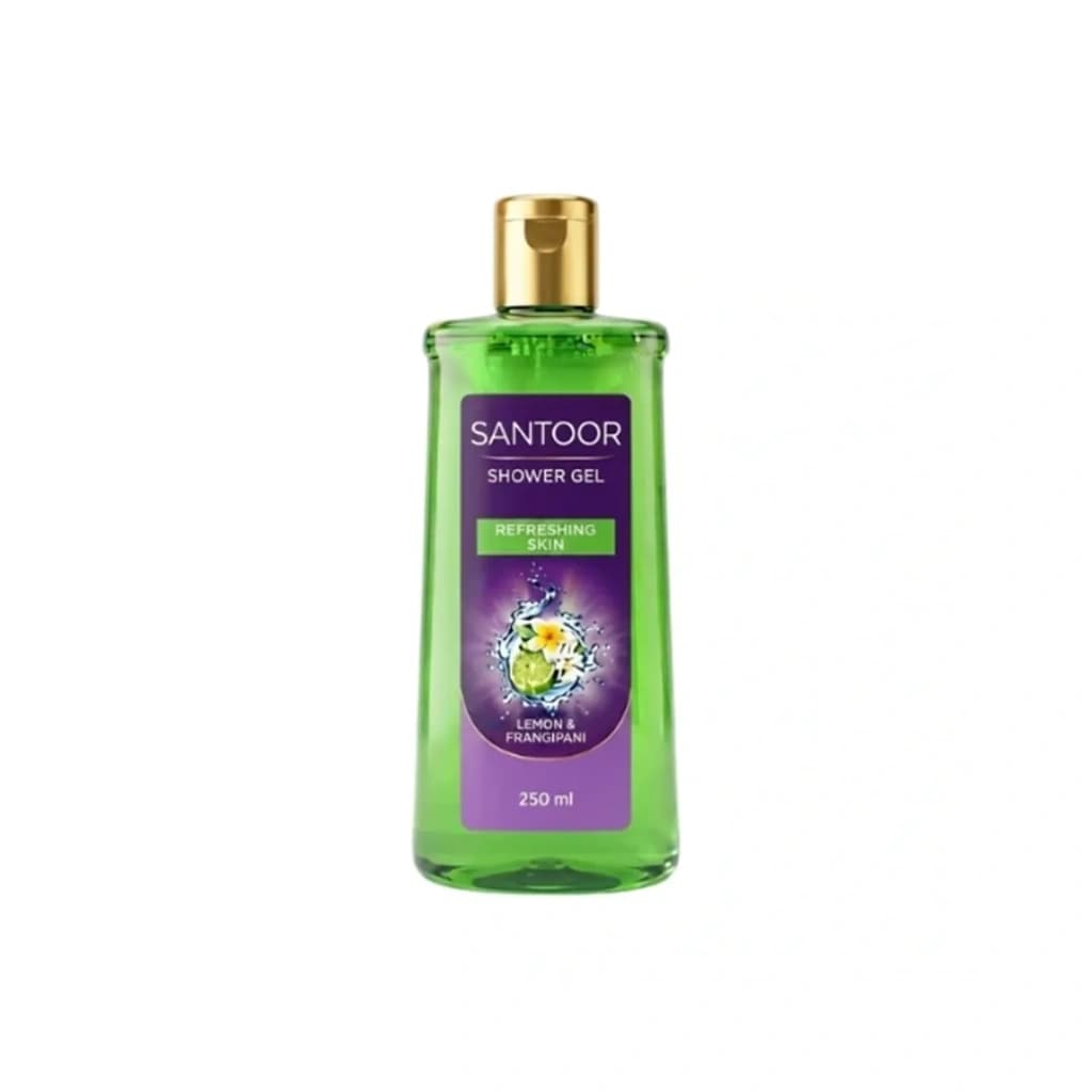 SANTOOR SHOWER GEL LEMON & FRANGIPANI 250 ML