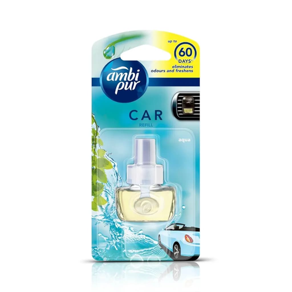 AMBI PUR CAR AIR FRESHNER REFILL AQUA 7.5 ML