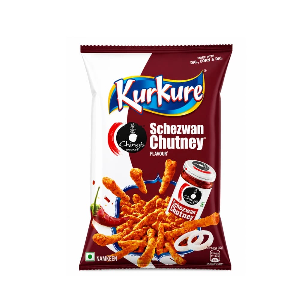 KURKURE SCHEZWAN CHUTNEY FLAVOUR 78.9 GM