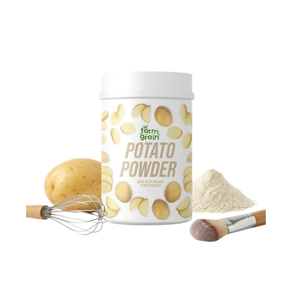 FARM GRAIN SD  POTATO POWDER 250 GM  FOR SKIN CARE COOKING/THICKENING AGENT FOR GRAVIES SOUPS/VEGAN GLUTEN FREE