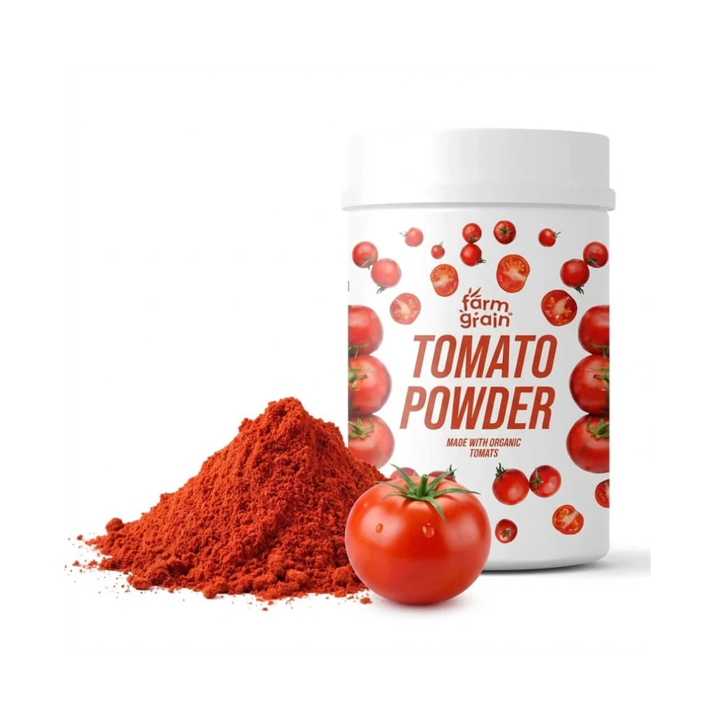 FARM GRAIN  SD TOMATO POWDER 250GM | READY TO USE | ROBUST AND TANGY | SEASONING AND COOKING | SUN RIPENED | VERSATILE USE
