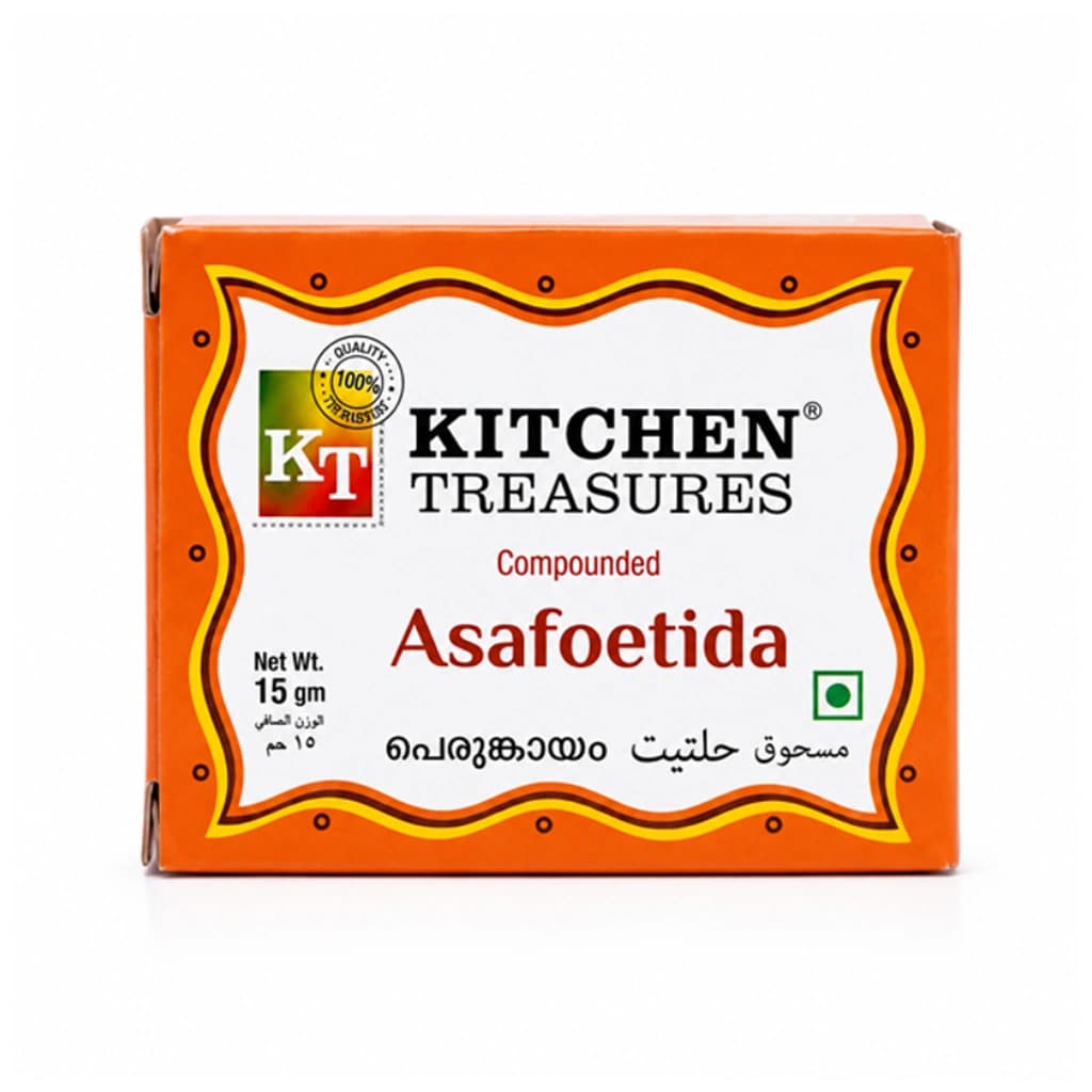 KITCHEN TREASURES COMPOUNDED ASAFOETIDA 15 GM