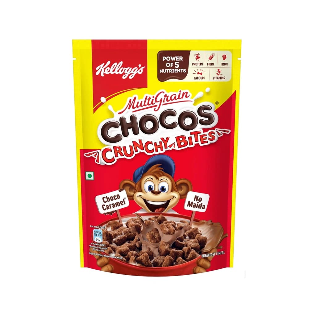 KELLOGG'S CHOCO CRUNCHY BITES 375G